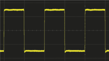オシロスコープ基礎：方形波