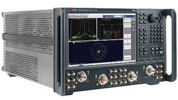 A Keysight PNA vector network analyzer