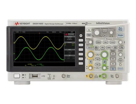 Limited: Keysight Used DSOX1102G Oscilloscope: 70/100 MHz, 2