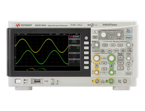 特価】Keysight認定の中古 DSOX1102A オシロスコープ：70/100 MHz、2