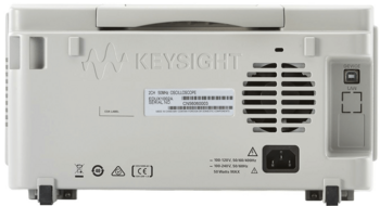 DSOX1102G Oscilloscope- 70-100 MHz, 2 Analog Channels – Backview