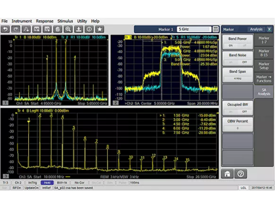 Keysight PNA network analyzer software