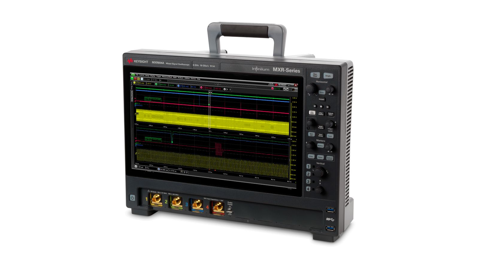 Keysight MXR604A Infiniium MXR-Series Real-Time Oscilloscope / 6 GHz / 16 GSa/s / 4 Channels