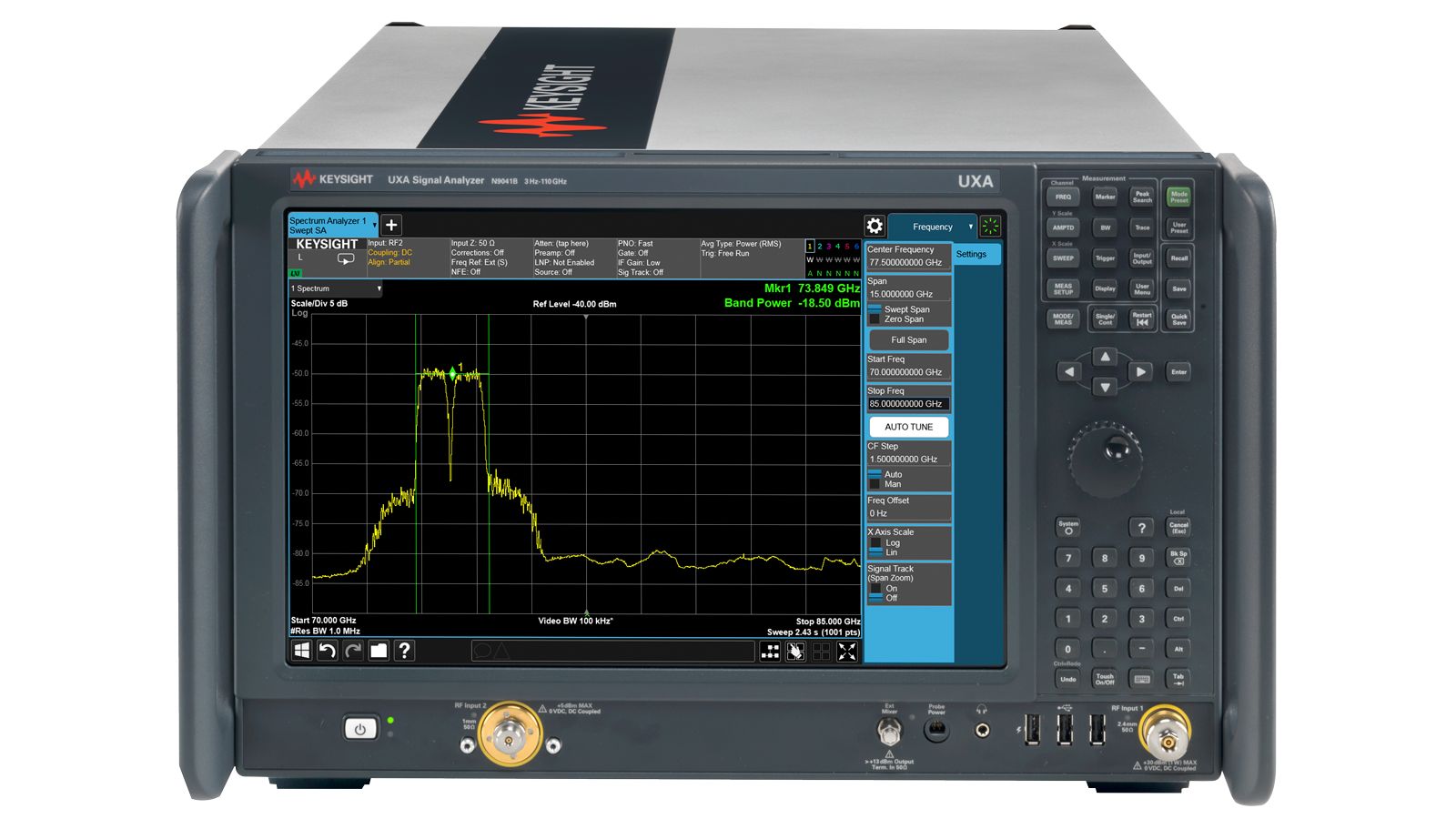 Keysight N9041B-590 2 Hz to 90 GHz