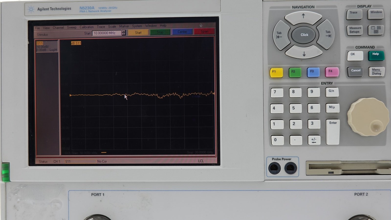 Keysight N5230A-220 Network Analyzers PNA-L Network Analyzer / 10 MHz to 20  GHz / 2-port / Standard Test Set