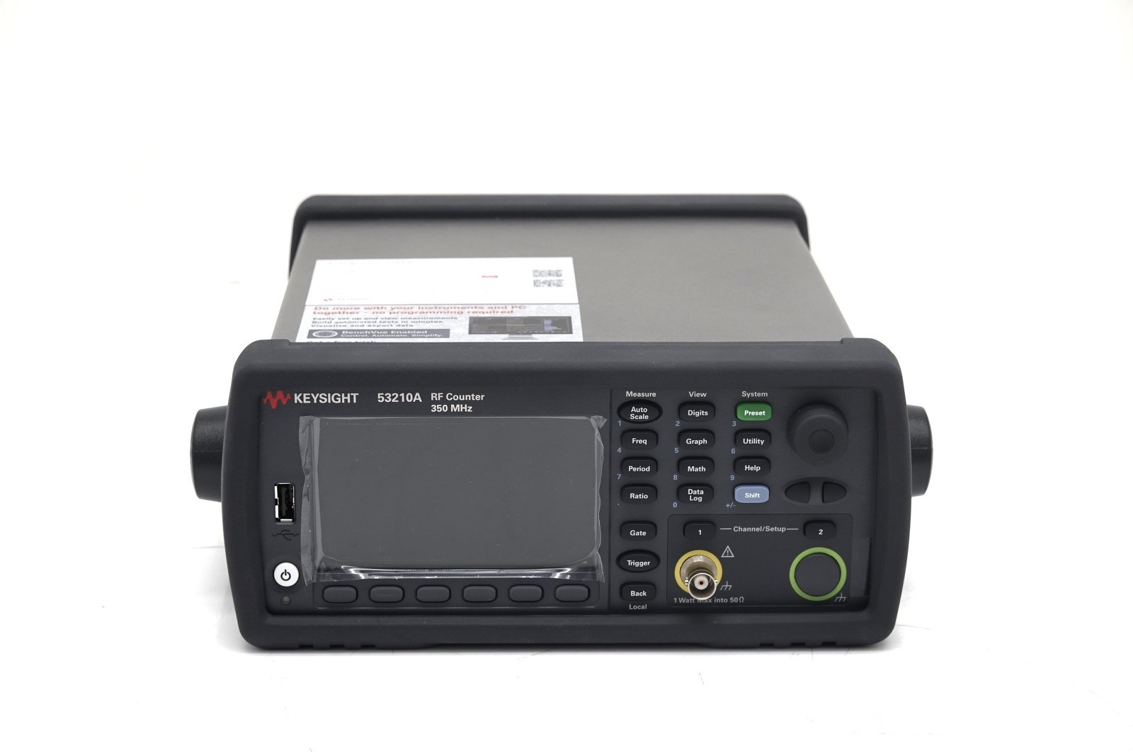 Keysight 53210A RF Frequency Counter / 350MHz / 10 Digits/s / LAN / USB / GPIB