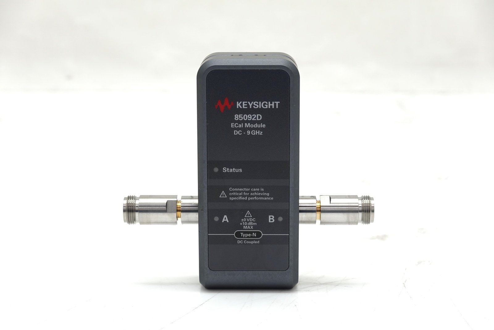 Keysight 85092D RF Electronic Calibration Module (ECal) / DC/300 kHz to 9 GHz / Type-N / 2 port / 50 Ohm