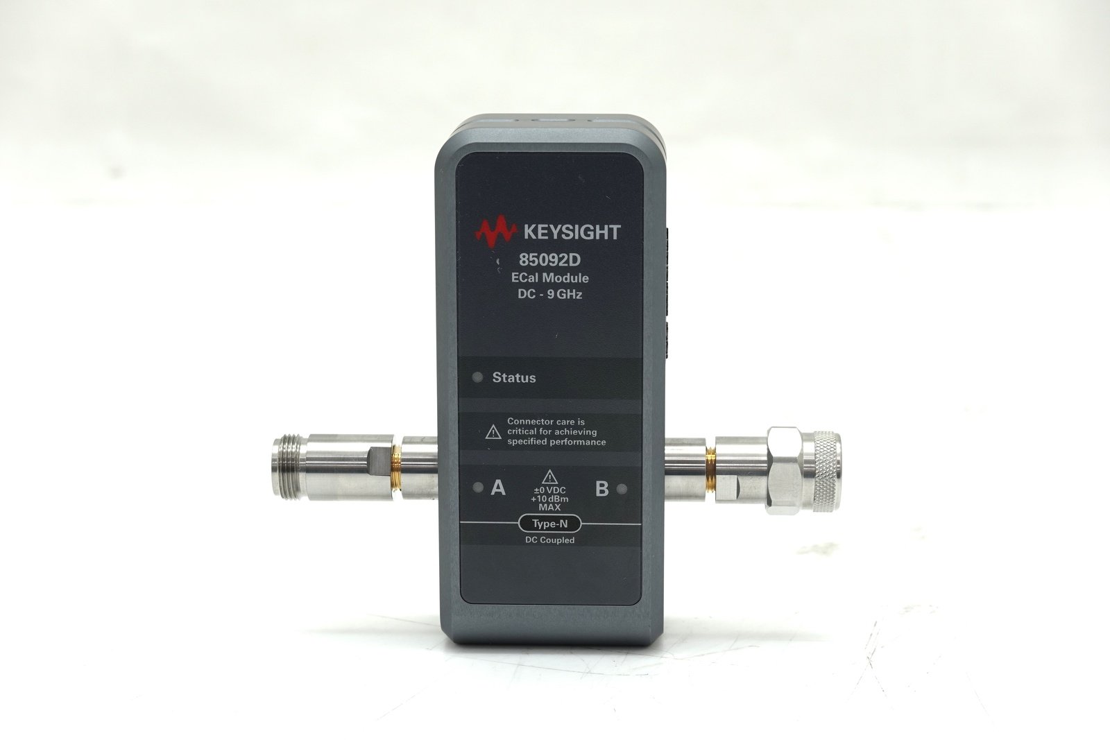 Keysight 85092D RF Electronic Calibration Module (ECal) / DC/300 kHz to 9 GHz / Type-N / 2 port / 50 Ohm