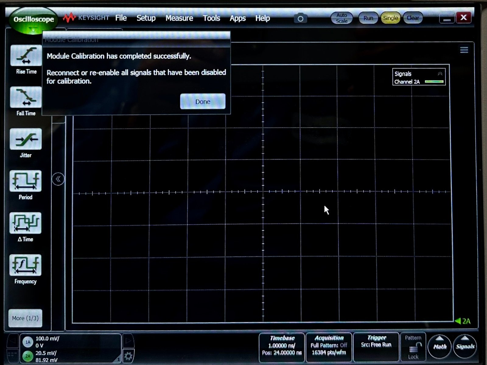 Keysight 86117A Dual Channel Electrical Module / 50 GHz