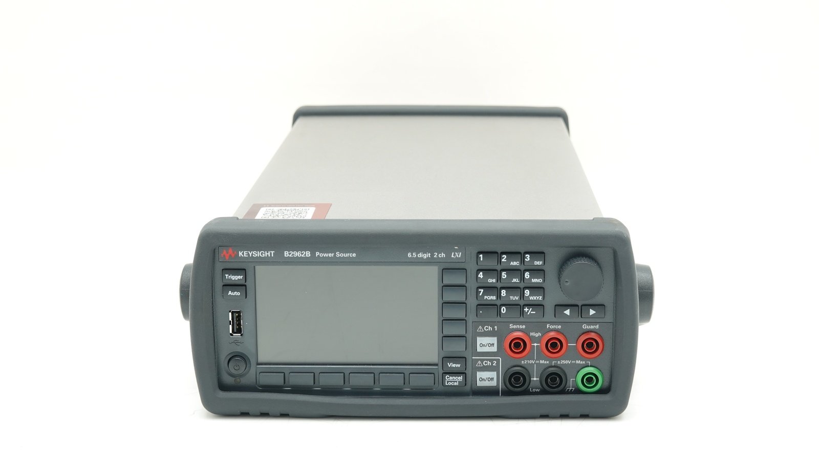 Keysight B2962B Low Noise Power Source / 6.5 Digit / 32W / 210V / 3A / 2 Channel