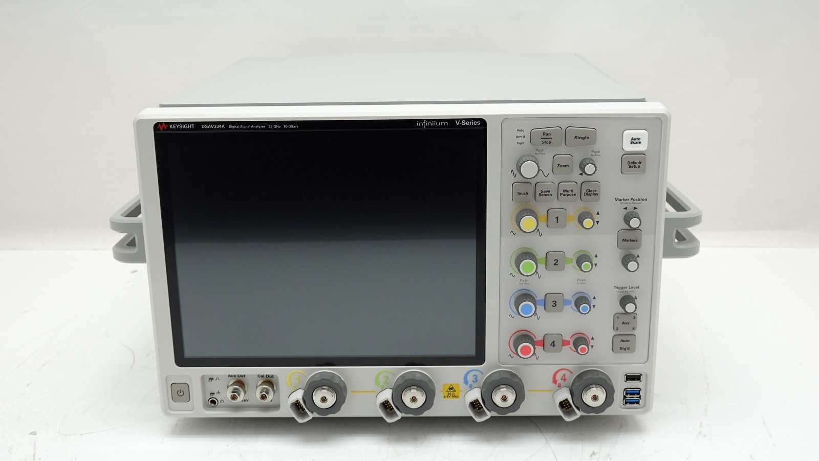 Keysight DSAV334A Infiniium V-Series Oscilloscope / 33 GHz / 80/40 GSa/s / 4 Analog Channels