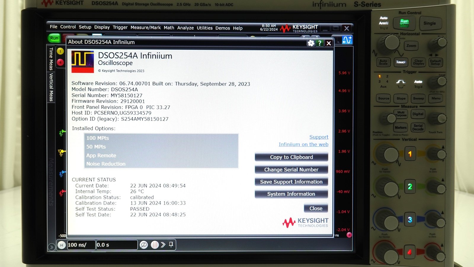 Keysight DSOS254A 