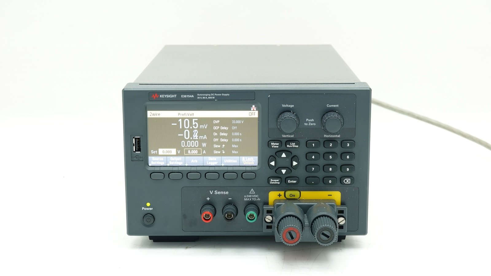 Keysight E36154A DC Power Supply / Single-Output / Auto-range / 30V / 80A / 800W / LAN / USB