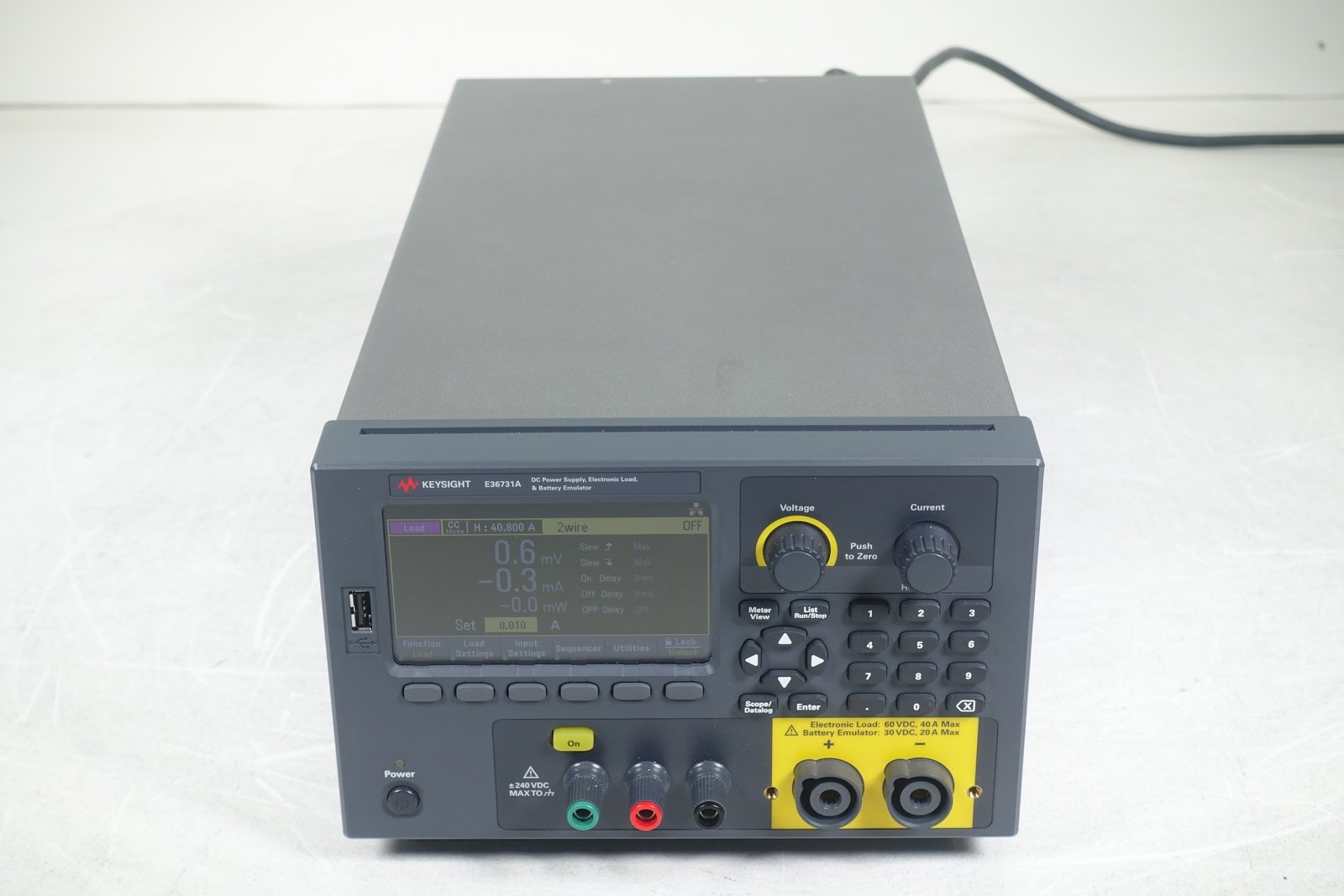 Keysight E36731A Battery Emulator and Profiler