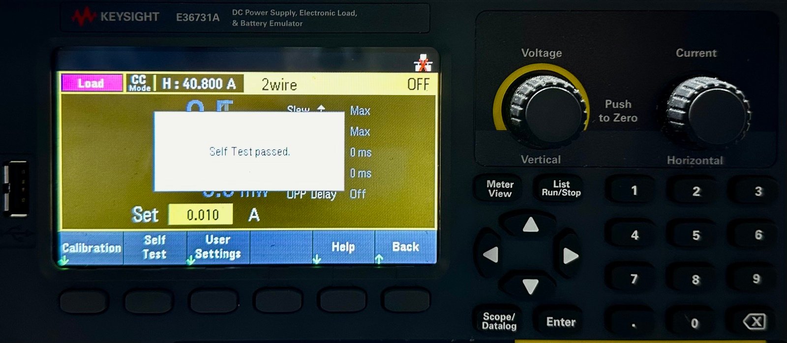 Keysight E36731A Battery Emulator and Profiler