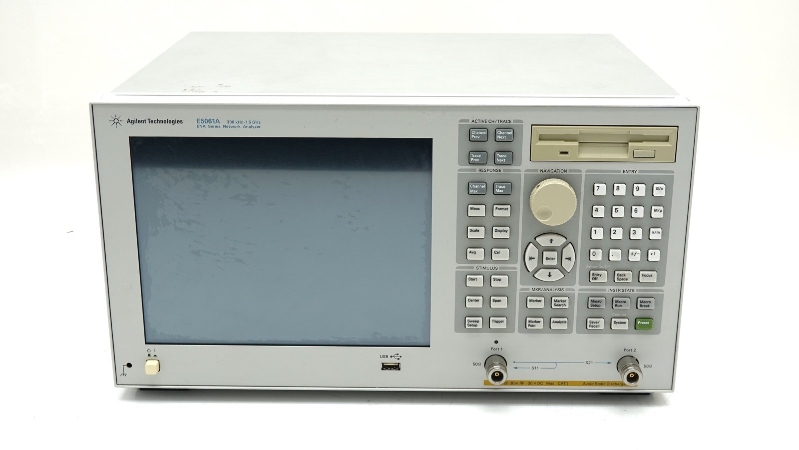 Keysight E5061A ENA-L RF Network Analyzer / 300 kHz to 1.5 GHz