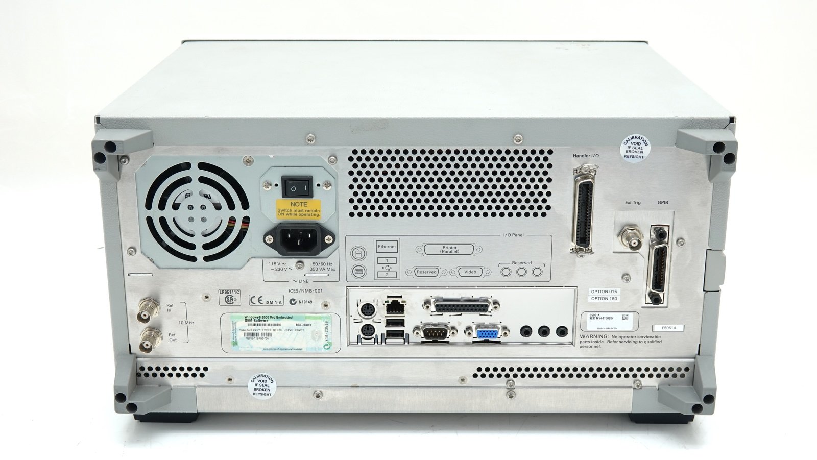 Keysight E5061A ENA-L RF Network Analyzer / 300 kHz to 1.5 GHz