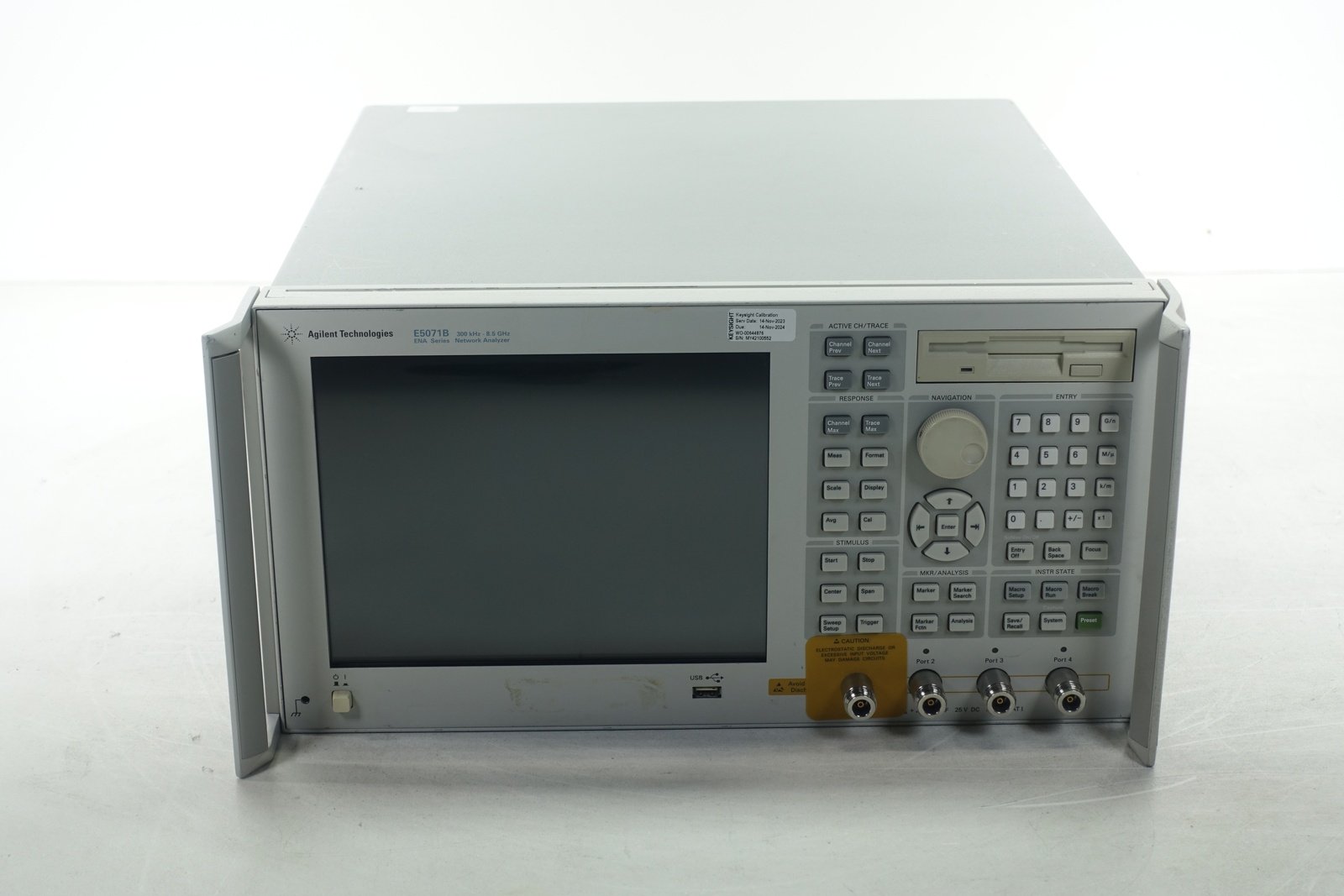 Keysight E5071B-414 4-ports / -50 to 10 dBm