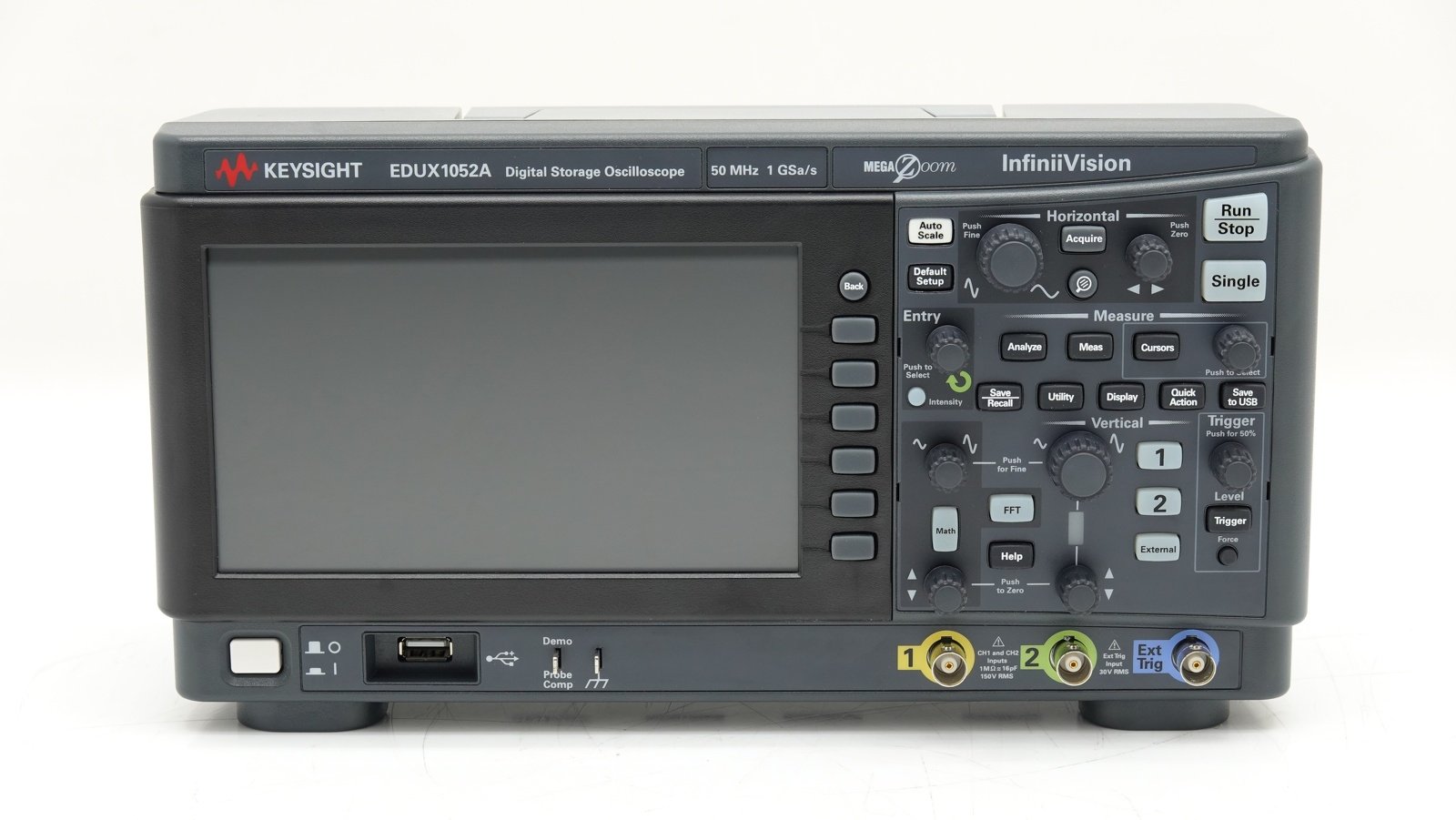 Keysight EDUX1052A InfiniiVision 1000 X-Series Oscilloscope / 50 MHz / 2 Analog Channels