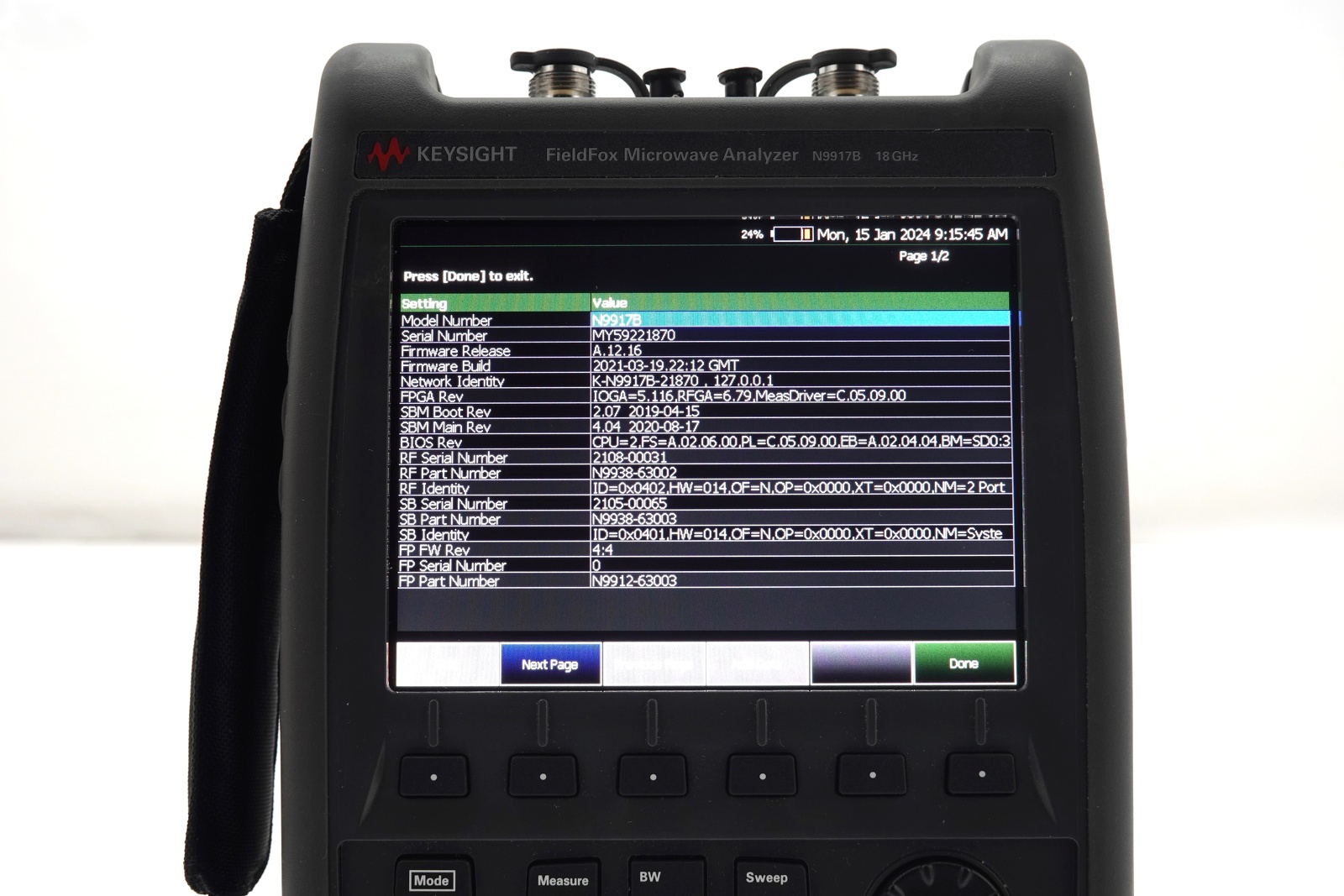 Used Equipment: Network + Impedance Analyzers - Used Keysight Equipment