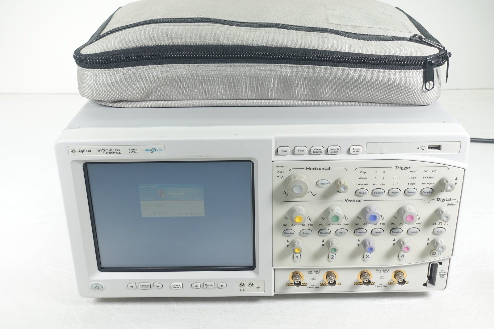 Keysight MSO8104A Infiniium Mixed Signal Oscilloscope / 1 GHz / 4 Scope and 16 Digital Channels