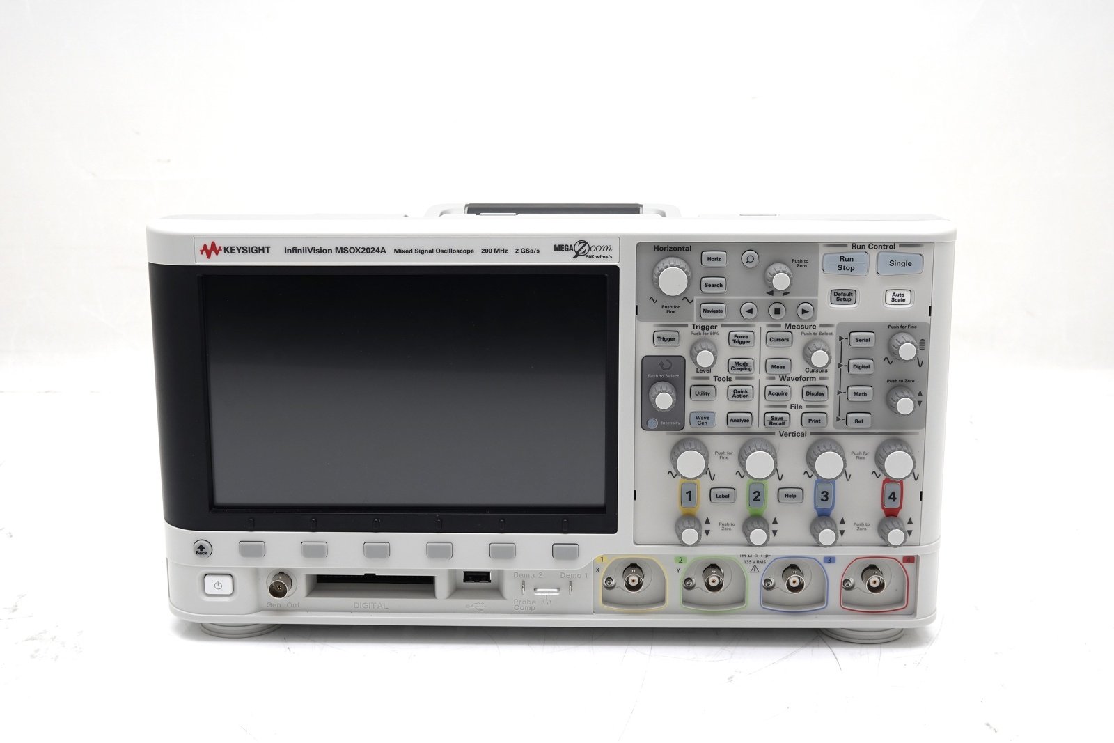 Keysight MSOX2024A Mixed Signal Oscilloscope / 200 MHz / 4 Analog Plus 8 Digital Channels