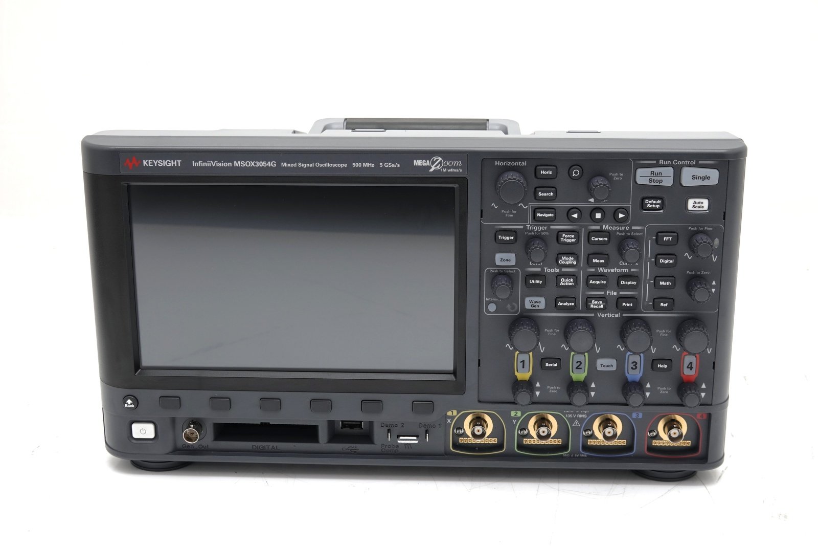 Keysight MSOX3054G Mixed Signal Oscilloscope / 500 MHz / 4 Analog Plus 16 Digital Channel