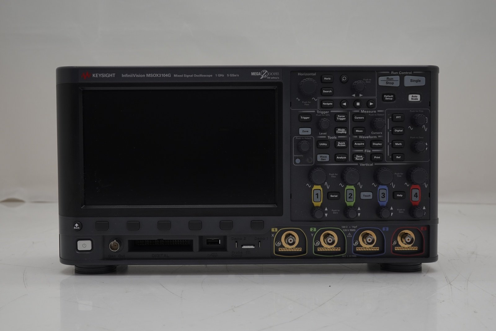 Keysight MSOX3104G Mixed Signal Oscilloscope / 1 GHz / 4 Analog Plus 16 Digital Channel