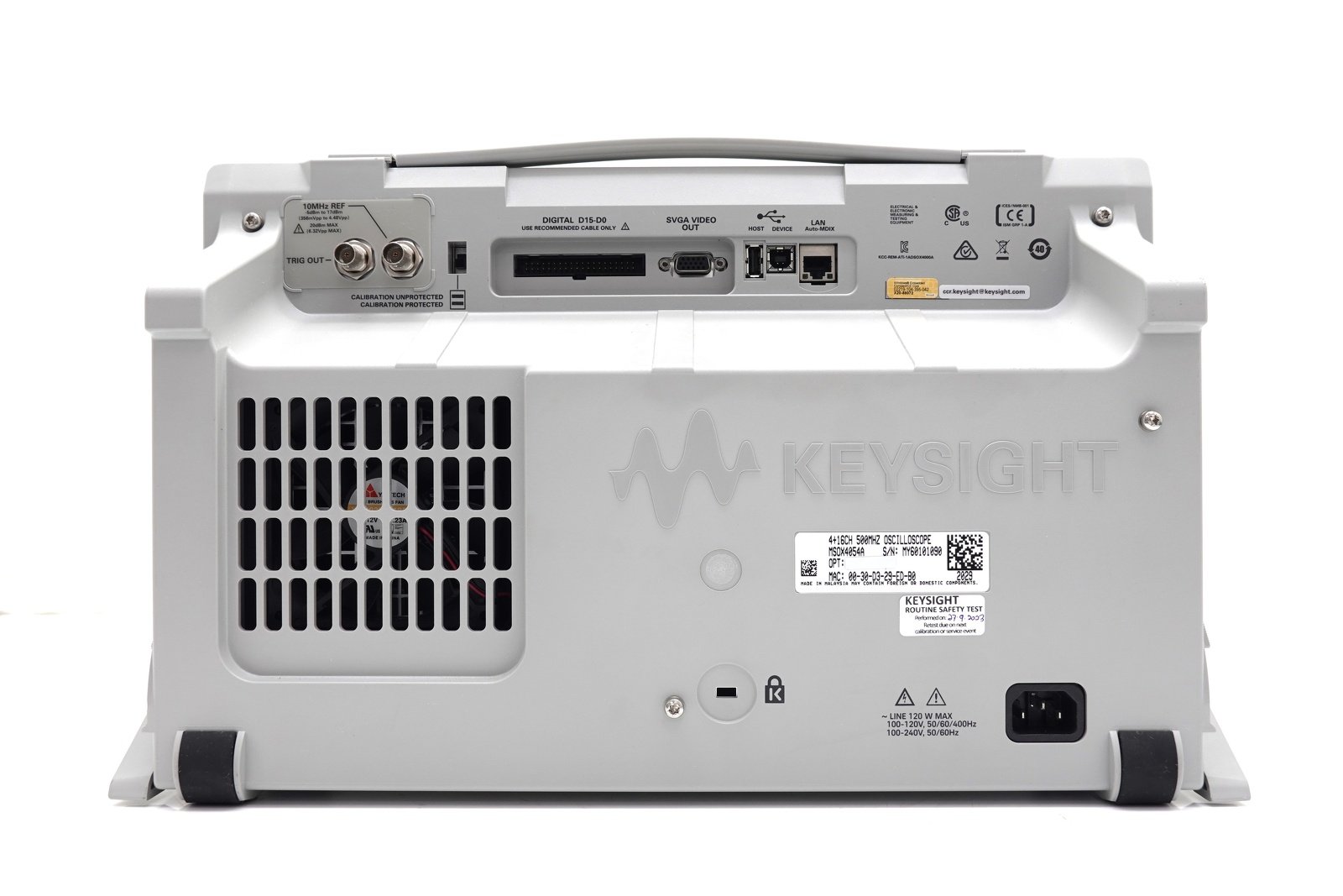 Keysight MSOX4054A Mixed Signal Oscilloscope / 500 MHz / 4 Analog Plus 16 Digital Channels