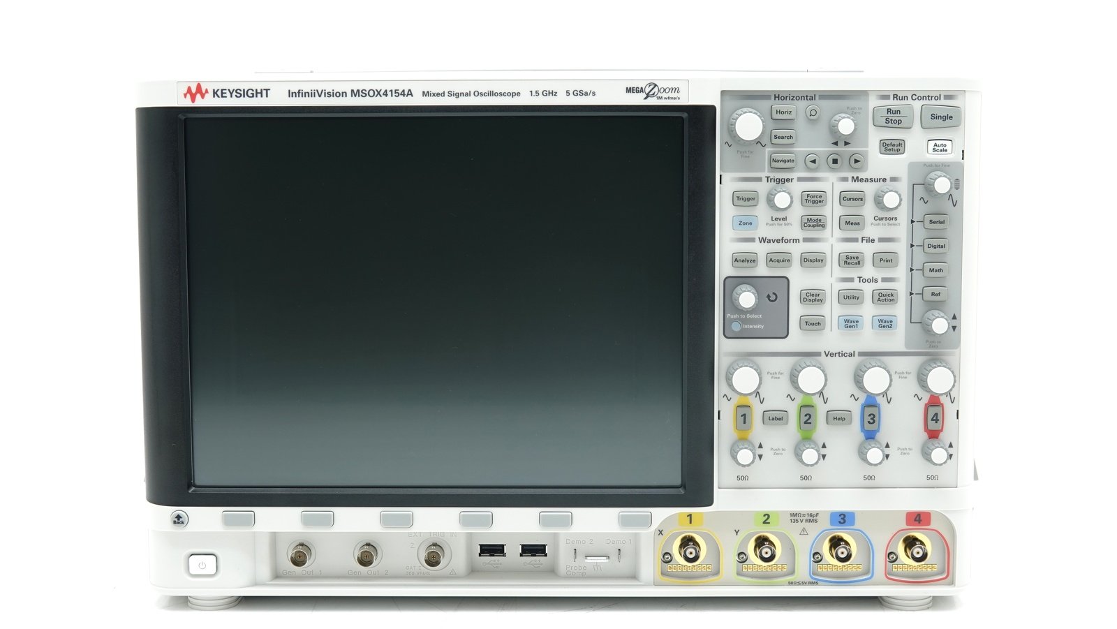 Keysight MSOX4154A Mixed Signal Oscilloscope / 1.5 GHz / 4 Analog plus 16 Digital Channels