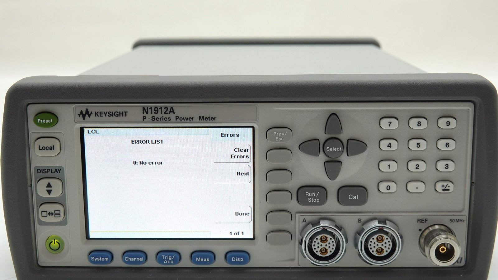 Keysight N1912A Power Meter / P-Series / Dual Channel