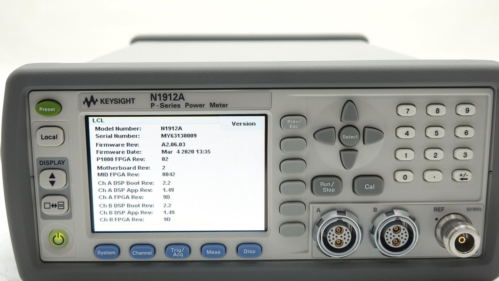 Keysight N1912A Power Meter / P-Series / Dual Channel