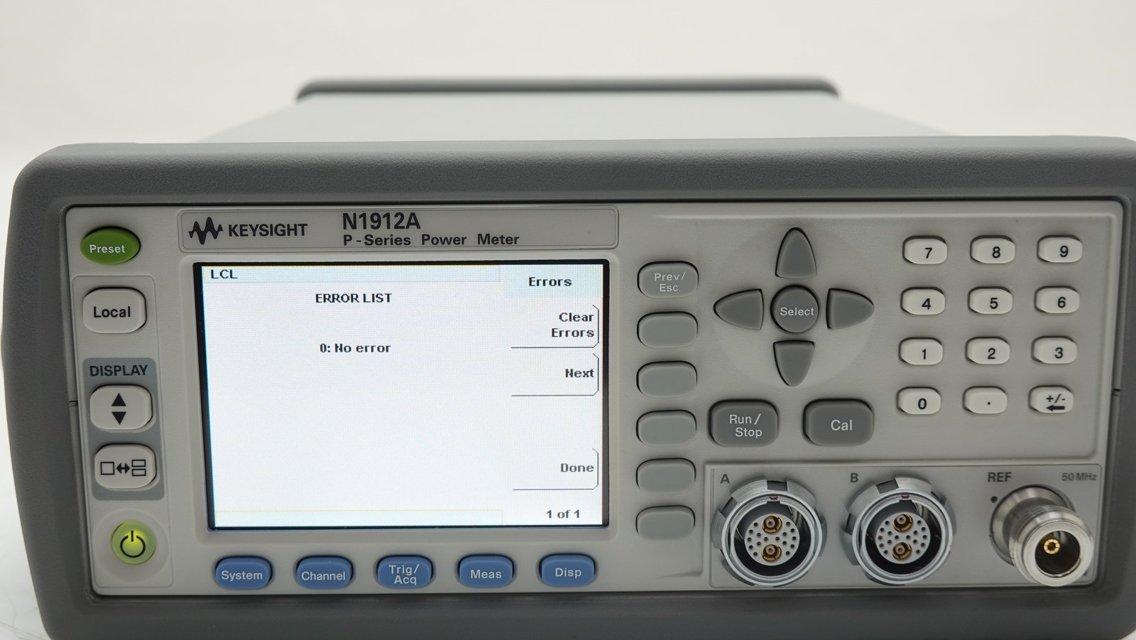 Keysight N1912A Power Meter / P-Series / Dual Channel