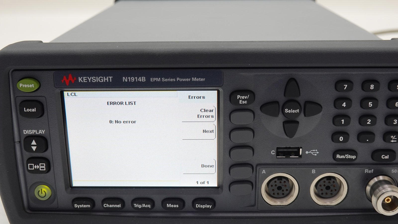 Keysight N1914B Power Meter / EPM Series / Dual Channel