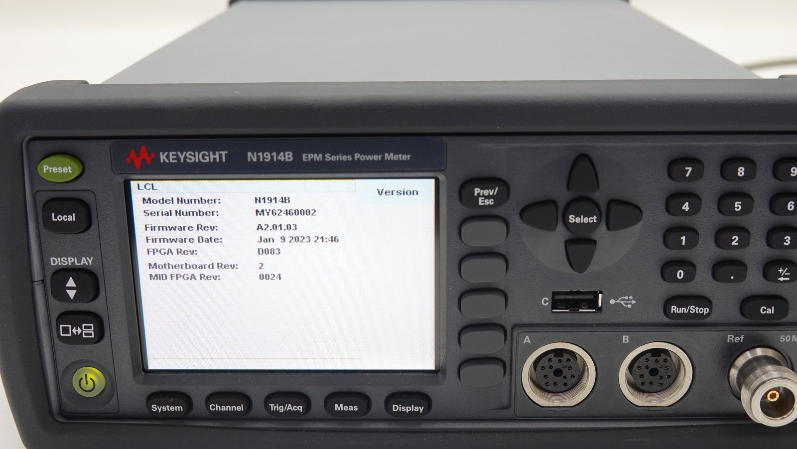 Keysight N1914B Power Meter / EPM Series / Dual Channel