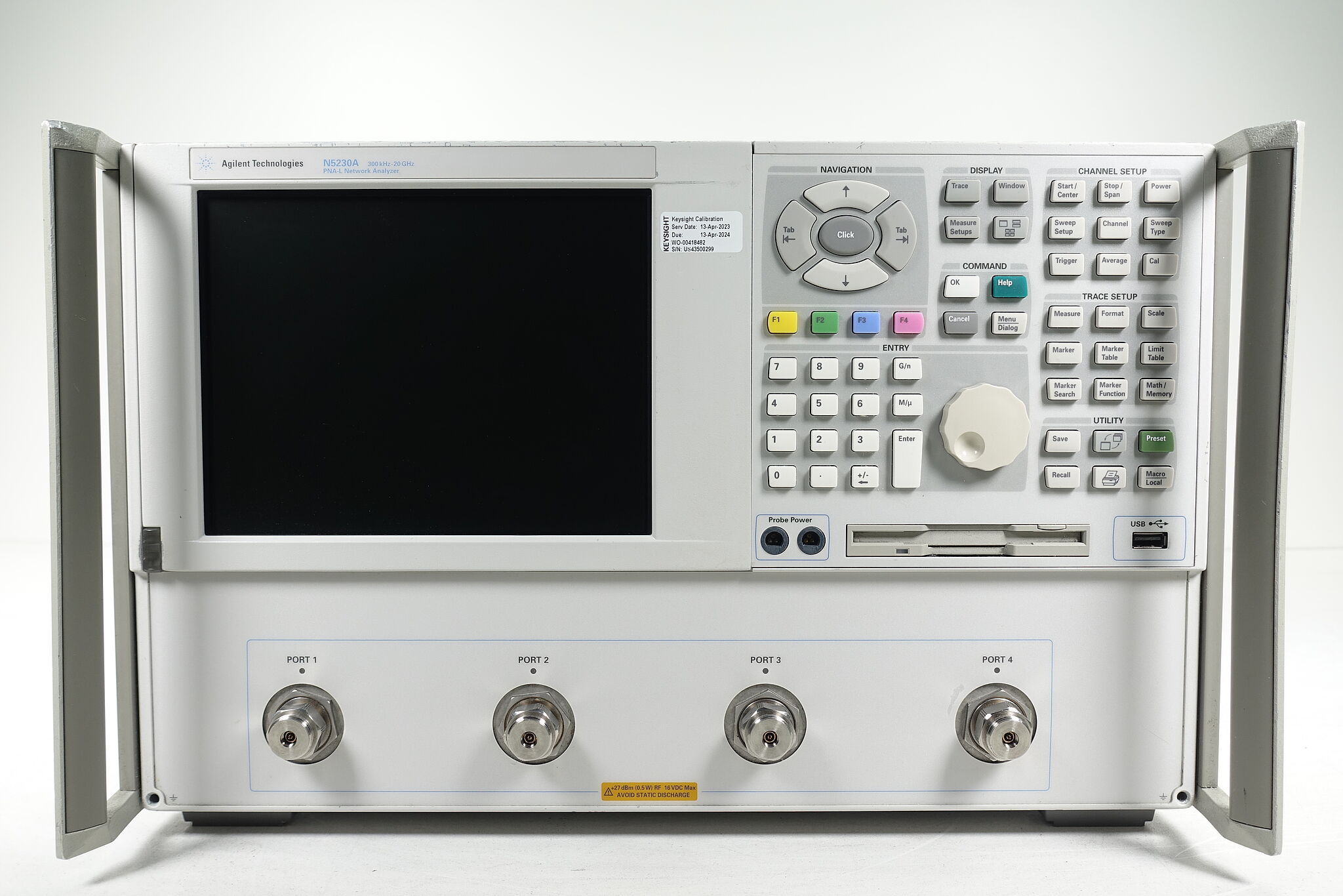 Keysight N5230A-240 Network Analyzers 300 kHz to 20 GHz / 4-port / Standard  Test Set