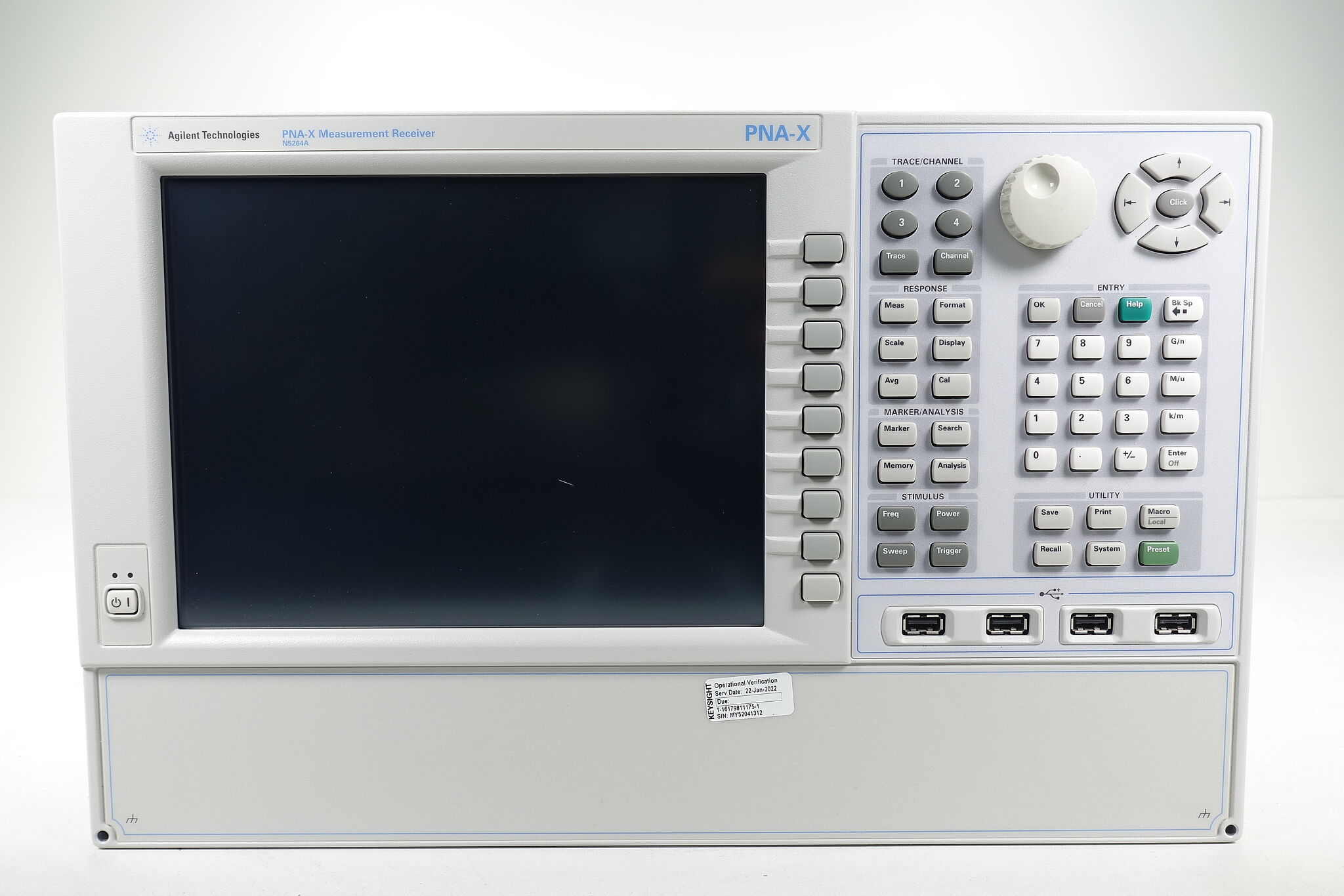 Keysight N5264A PNA-X Measurement Receiver for Antenna Test