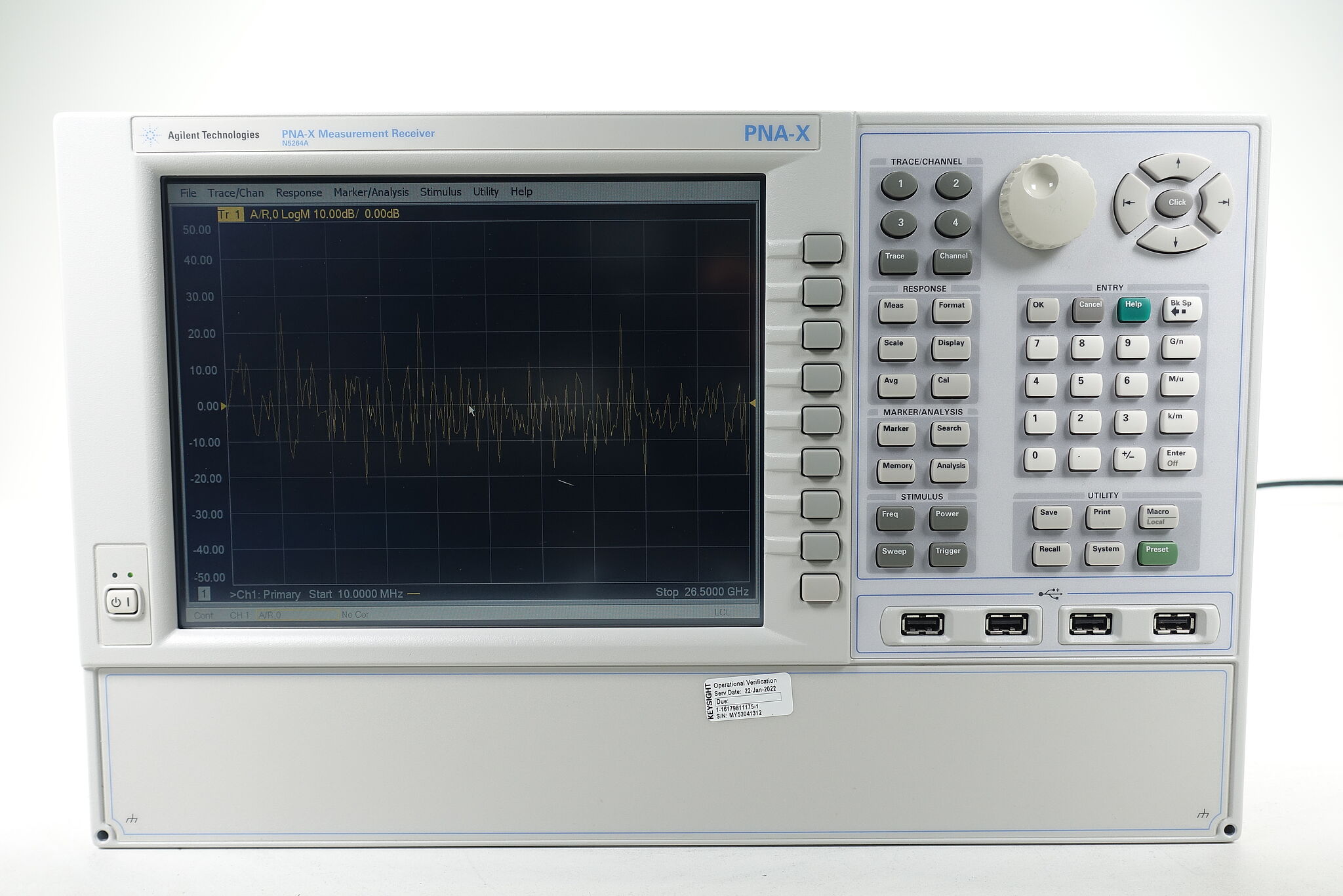 Keysight N5264A PNA-X Measurement Receiver for Antenna Test