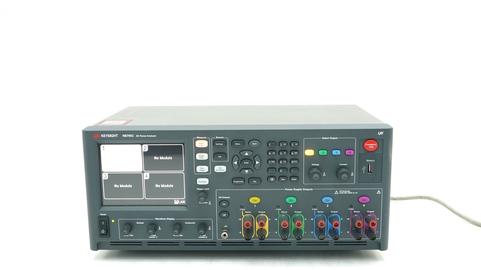 Keysight N6705C DC Power Analyzer Mainframe / Modular / 600W / 4 Slots