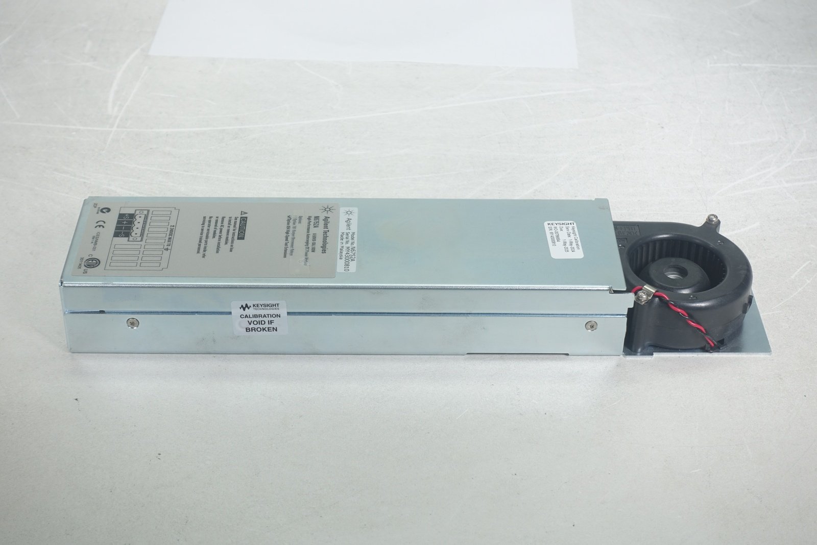 Keysight N6752A High-Performance Autoranging DC Power Module / 50V / 10A / 100W