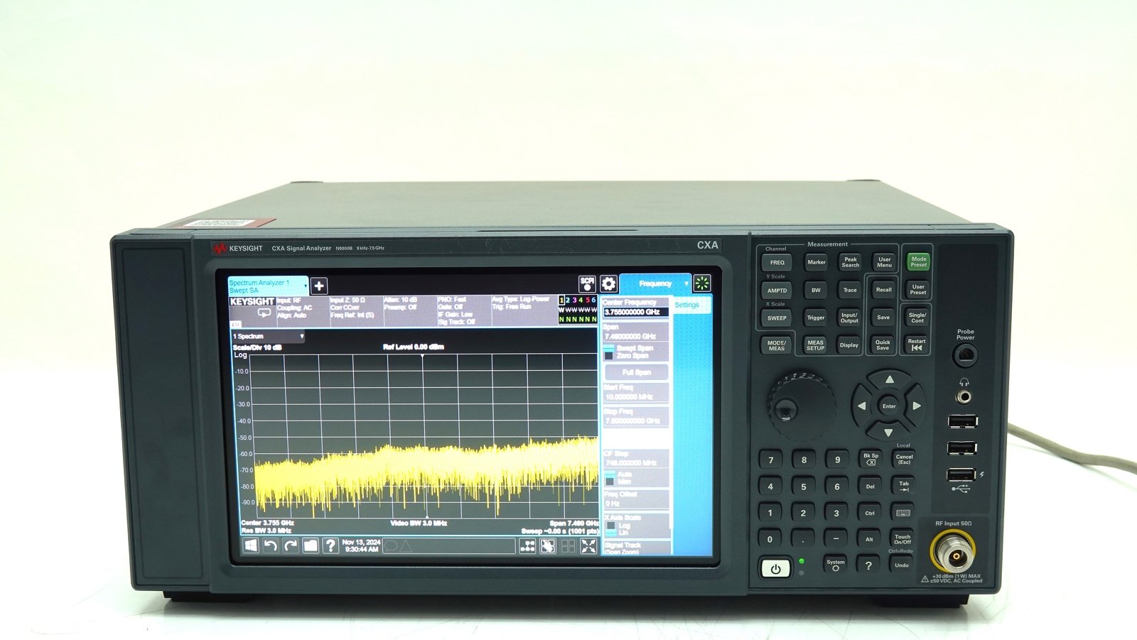 Keysight N9000B-507 9 kHz to 7.5 GHz