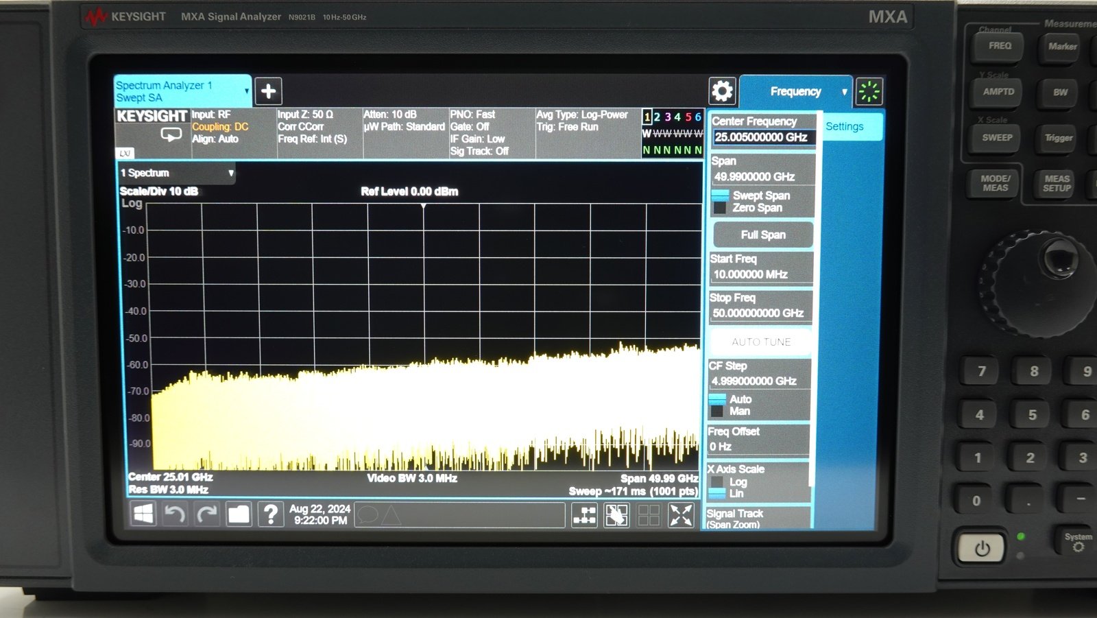 Keysight N9021B-550 10 Hz to 50 GHz