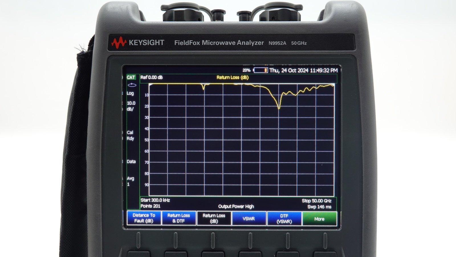 Keysight N9952A FieldFox Handheld Microwave Analyzer / 300 kHz to 50 GHz