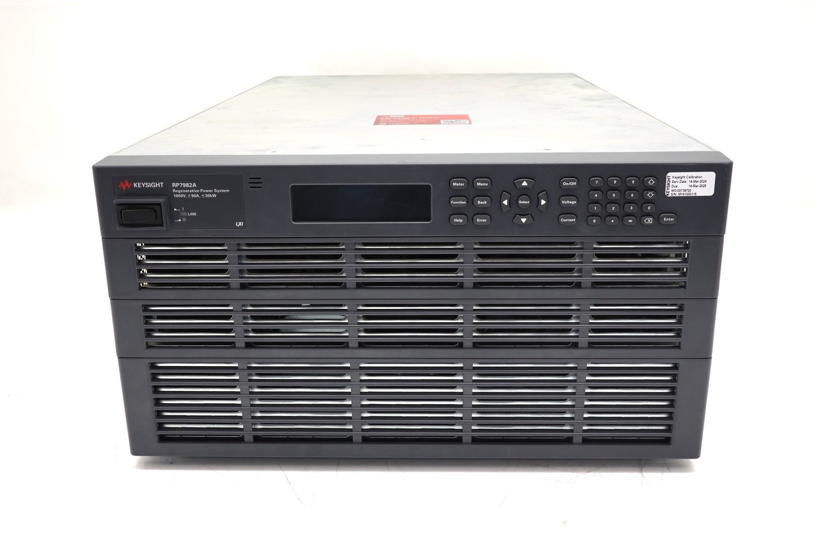 Keysight RP7982A Regenerative Power System / PV Mode / 1000V / +/-90A / 30kW / 400/480VAC