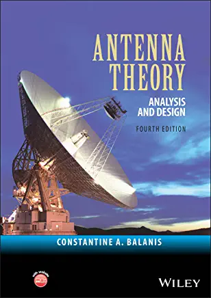 The front book cover of Antenna Theory: Analysis and Design by Constantine A. Balanis – Source: Amazon